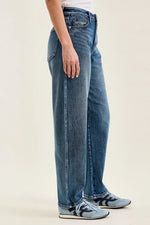 Judy Blue High Waist R.m. "Marlow" Arc Dk Time Weathered Indigo Jeans
