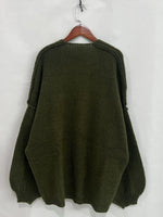 Open Front Dropped Shoulder Cardigan