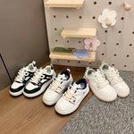 Round Toe Lace Up Sneakers
