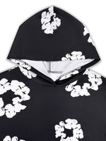 Printed Long Sleeve Hoodie and Pants Set