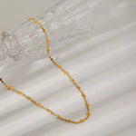 18K Gold-Plated Cross Necklace