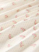 Children's Floral Print Long Sleeve Casual Dress