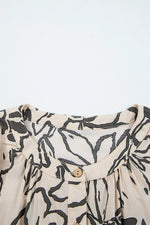 Floral Print Button-Down Shirt