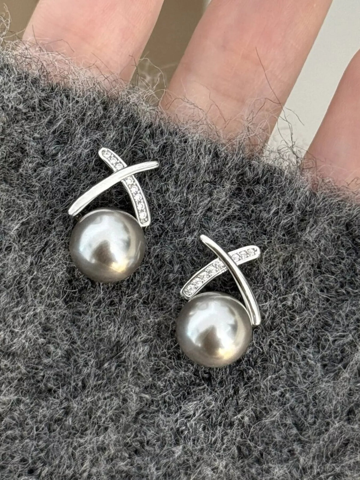 Pearl Stud Earrings