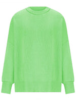 Round Neck Long Sleeve Sweater