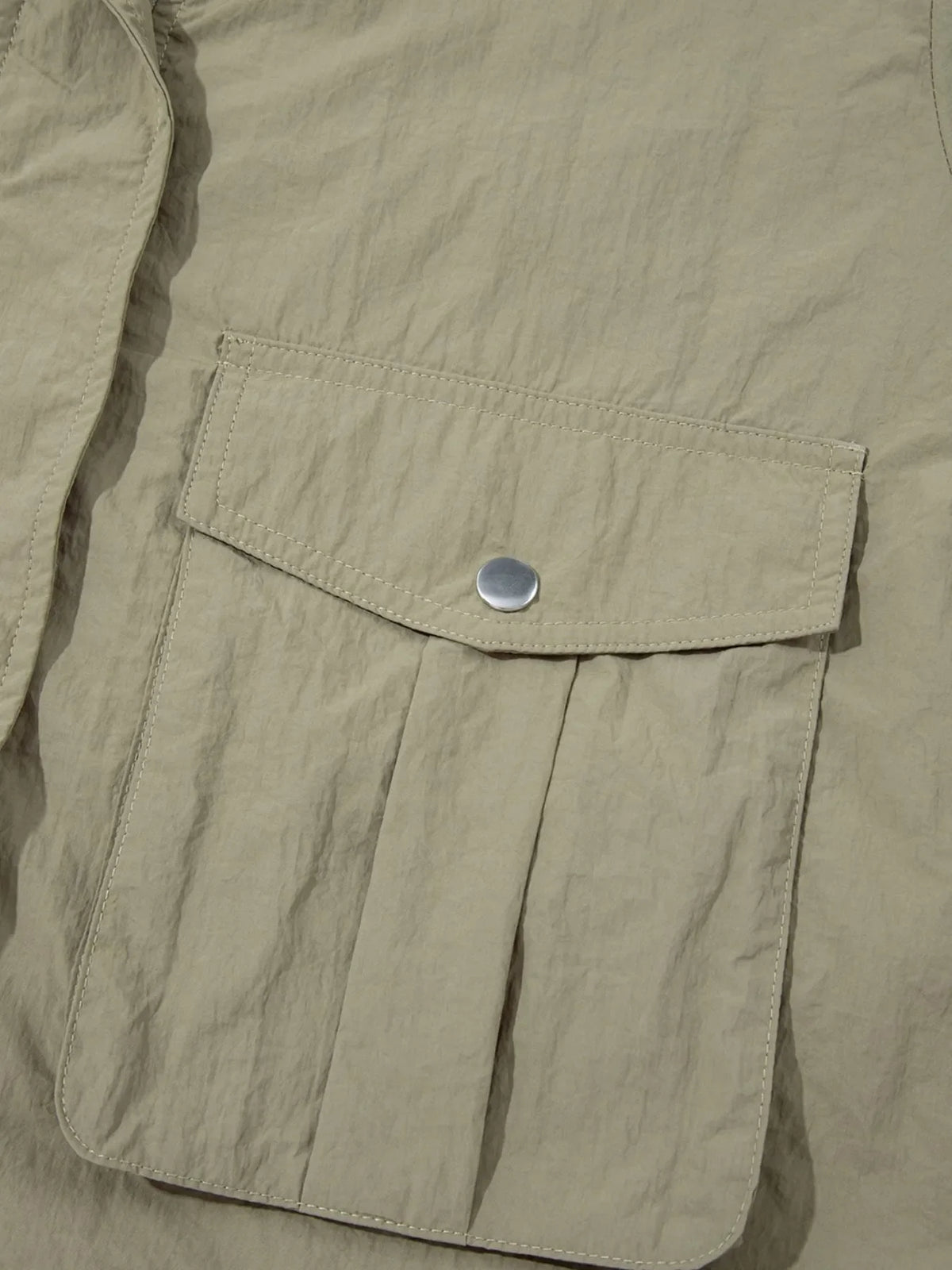 Zip Up Cropped Hooded Utility Jacket
