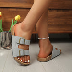 Buckle Strap Open Toe Sandals