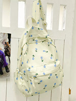 Floral Print Lightweight Backpack Bag