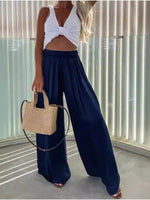 Wide-Leg Flowy Pants