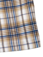 Number 87 Plaid Long Sleeve Blazer