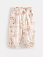 Children's Printed Loose Fit Pants