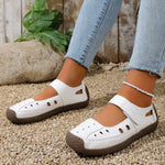 Round Toe Platform Slip-Ons