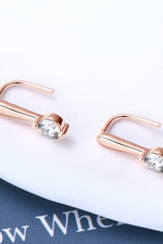Moissanite 925 Sterling Silver Earrings