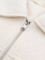 Zip Up Cropped Jacket