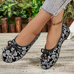 Bow Round Toe Slip-Ons