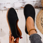 Round Toe Flats Slip-Ons