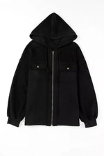 Casual Zip Up Jacket with Pockets