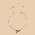 Bowknot Pendant Necklace