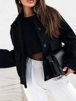 Button-Down Long Sleeve Outerwear