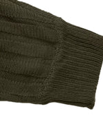 Boat Neck Ribbed Long Sleeve Sweater