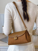 Buckle Flap Crossbody Bag