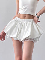 Elastic Waist Bubble Shorts