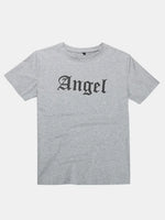Perfee ANGEL Round Neck Short Sleeve T-Shirt