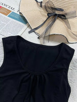 Solid Color Round Neck Tank