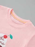 Children's Ice Cream Graphic Short Sleeve T-Shirt