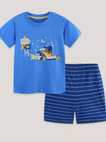 Children's Truck Graphic Tee and Shorts Set