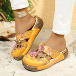 Round Toe Platform Sandals