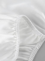 Lace Trimmed Top and Skirt Two-Piece Set