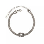 Stainless Steel Twisted Chain Bracelet