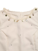 Embellished Sleeveless Top & Shorts Set
