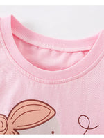 Children's Ballerina Graphic Short Sleeve T-Shirt