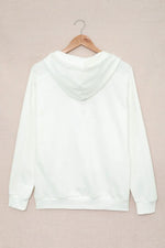 Lace Up Long Sleeve Hoodie