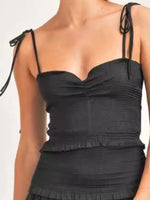 Sweetheart Neck Cami and Skirt Set