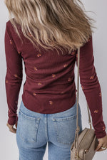 Floral Long Sleeve T-Shirt