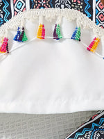 Children's Tassel Tank and Pants Set