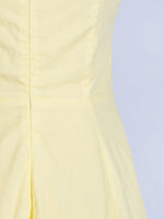 Slit Sleeveless Zip Back Midi Dress