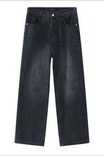 Wide Leg Jeans with Pockets