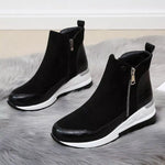 Side Zipper Ankle Boots