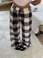 Leopard Wide Leg Plush Pants