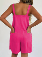 Sweetheart Neck Wide Strap Romper