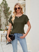 Round Neck Short Sleeve T-Shirt