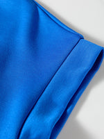 Contrast Trim Short Sleeve Top