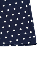 Polka Dot Tube A-Line Dress