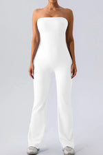 Sleeveless Straight Active Jumpsuit