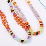 2 Piece Artificial Crystal Bead Necklace