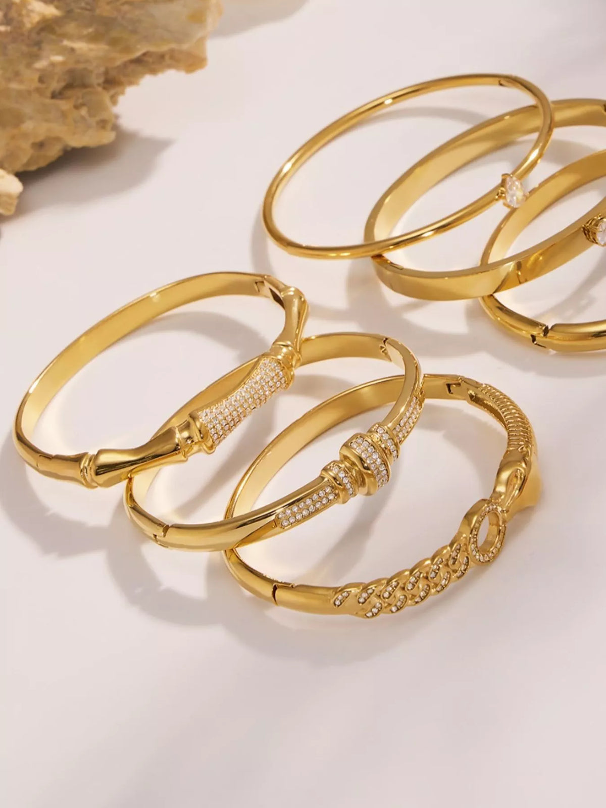 18K Gold-Plated Zircon Bracelet